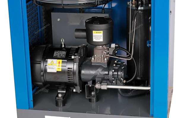 Компрессор винтовой 11 кВт 1550 л/мин 10 бар IP23 без ресивера NORDBERG NCB15