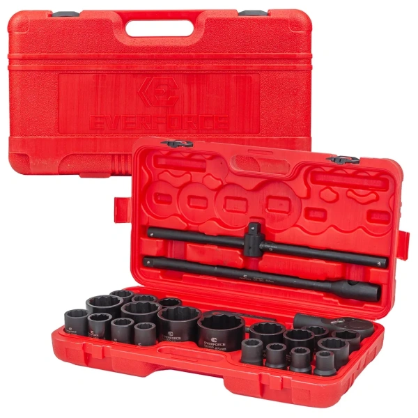 Набор инструментов ударных 26пр. 3/4''(12гр.)