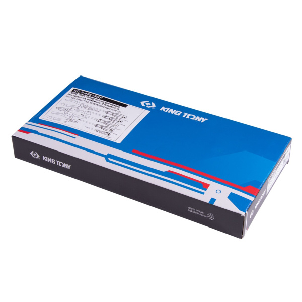 Набор диэлектрического инструмента KING TONY 9-40618GP, ложемент, 8 предметов