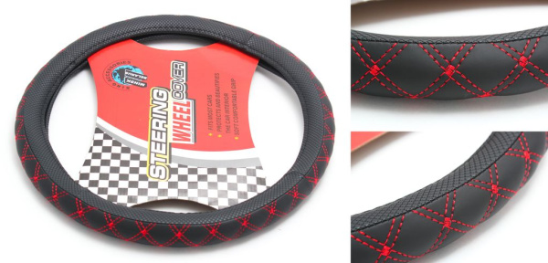 Чехол руля 10B204BK/RD-M