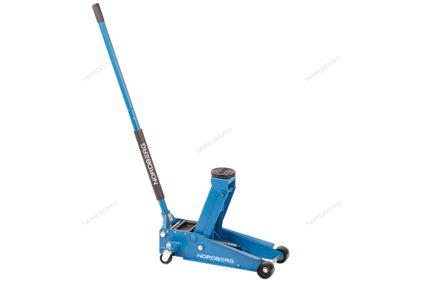 Домкрат подкатной 3 тонн 130-470 мм с резиновой насадкой быстрый подъем NORDBERG N3203