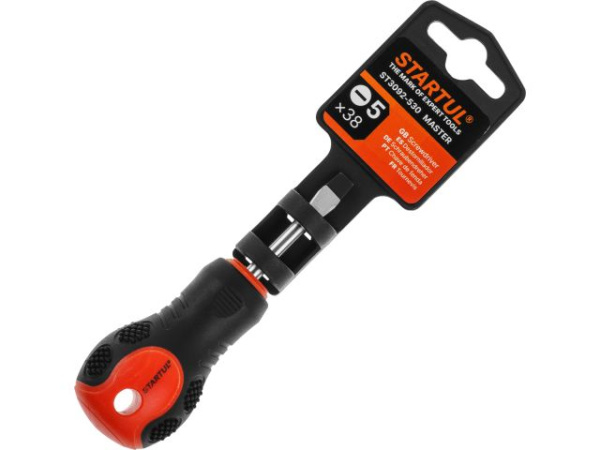 Отвертка "-" 5,0х 38мм SL STARTUL MASTER (ST3092-530)