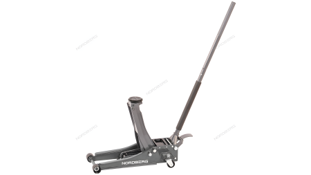 Домкрат супернизкий подкатной 3,2 тонны H=75-500 мм синий/серый NORDBERG N32032