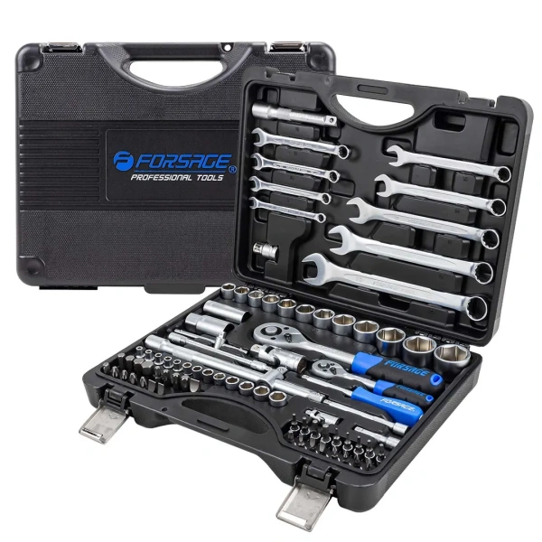 Набор инструмента 82пр.1/4''&1/2''(6-гр.)(4-32мм)