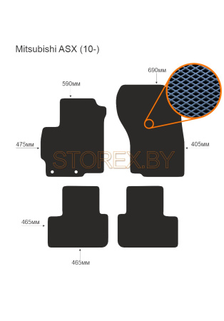 Mitsubishi ASX (10-) copy