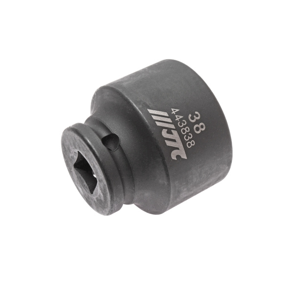 Головка торцевая ударная JTC 443838 (1/2", 38 мм, L=48 мм)