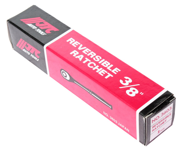 Трещотка с металлической рукояткой JTC 3603 (3/8", 36 зубьев, 182 мм)