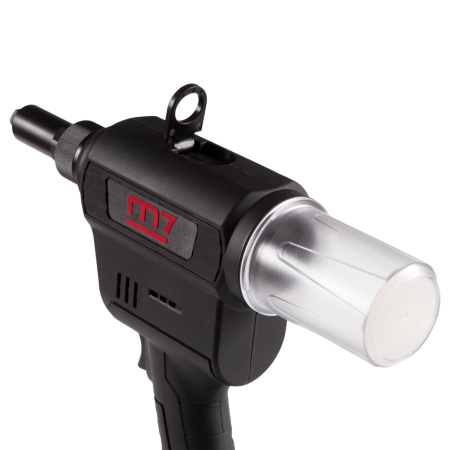 Заклепочник аккумуляторный MIGHTY SEVEN DR-102A1 (2,4-6,4 мм, 18 В, 3 предмета, кейс)