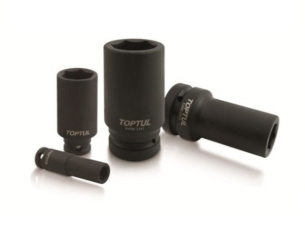 Головка ударн. 1/2" 17мм 6гр. глубокая TOPTUL