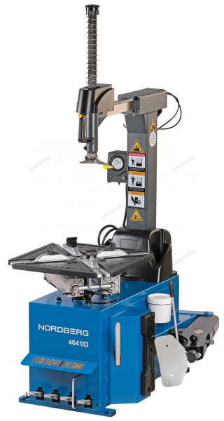 Станок шиномонтажный автомат двухскоростной NORDBERG 4641ID(B) (зажимы 14-25", синий, 380 В)