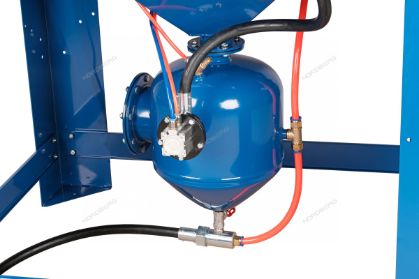 Камера пескоструйная с напорной системой подачи абразива NORDBERG NS9P