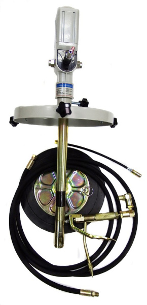 Нагнетатель густой смазки пневматический из бочки AE&T HG-77020 (20л)