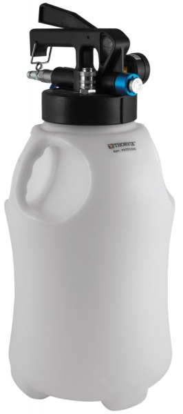 Приспособление с пневматическим приводом для замены трансмиссионых жидкостей в наборе с переходниками Thorvik PATFD10K (10 литров)