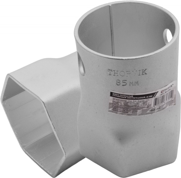 Thorvik BS6P85 Ключ трубчатый ступичный шестигранный, 85 мм