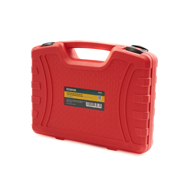 Компрессометр для дизельных ДВС ROSSVIK ST108 (с адаптерами, 0-1000PSI (0-70 бар), 17 предметов)