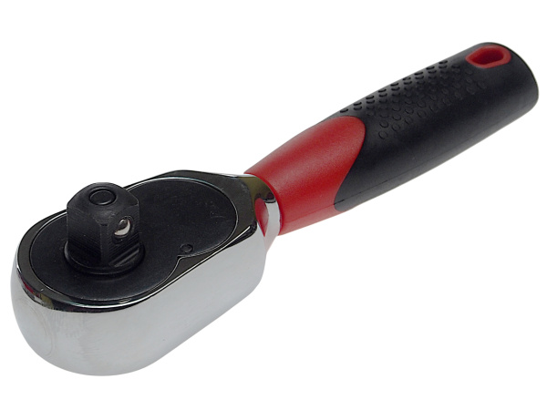 Трещотка с резиновой рукояткой JTC 3017A (3/8", 45 зубьев, 120 мм)