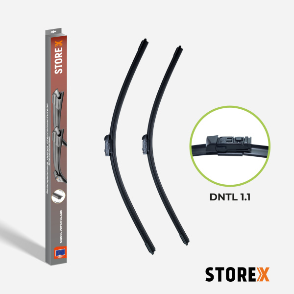 Комплект щеток STOREX Model DNTL 1.1