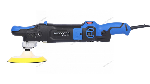 Полировальная машинка NORDBERG NE414-150 (диск 150 мм, 450-1950 об/мин, 1200 Вт)