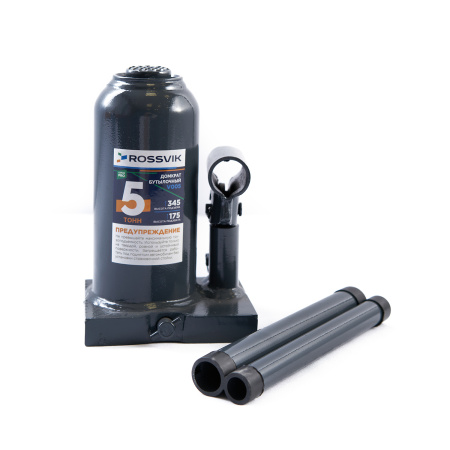 Домкрат бутылочный ROSSVIK V005PRO (г/п 5,0 т)