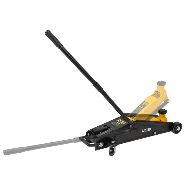 Домкрат подкатной гидравлический с механизмом быстрого подъема и накладкой 2.5т(h min 150мм,h max 530)