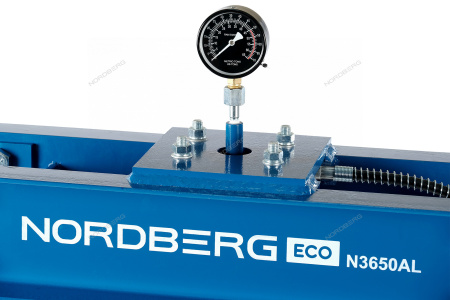 Пресс гидравлический NORDBERG N3650AL, 50 т, разборная рама, пневмопривод