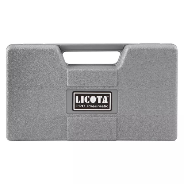 Молоток пневматический в комплекте с зубилами Licota PAH-20002RK (в кейсе, 10 пр., энерг. уд. 7,2 Дж)