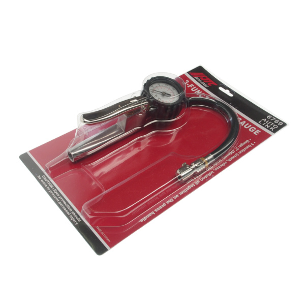 Манометр шинный 3-х функциональный JTC 6769 (11 атм., до 160 PSI)