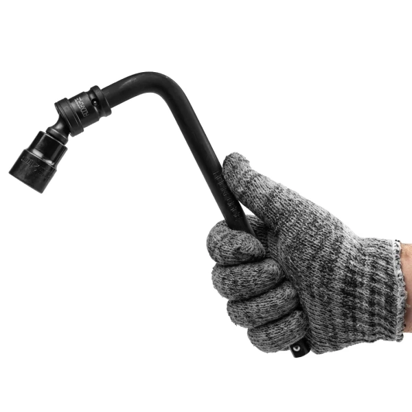 Набор головок ударных 15пр. 1/2''(6-гр.) (10,12, 13, 14, 15, 17, 19, 21, 22, 24, 27, 30, 32мм) в ложементе