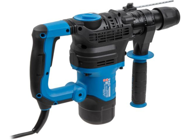Перфоратор BULL BH 3202 в чем. 1500 Вт, 6,5 Дж, 32 мм, 2 реж. + 2 зуб., 3 сверла, SDS-plus