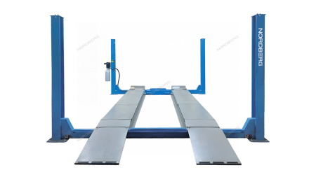 Подъемник четырехстоечный NORDBERG 4465B (6,5 т, для сход-развала, синий)