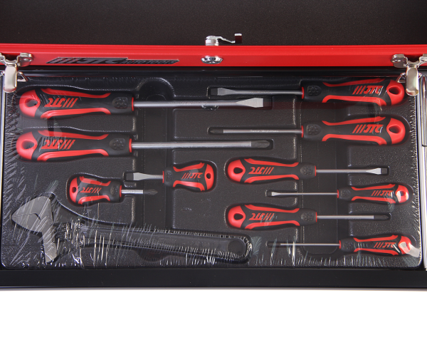 Набор инструментов JTC B066 (66 предметов в переносном инструментальном ящике, 3 лотка)