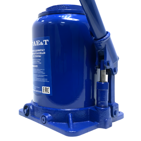 Домкрат бутылочный двухштоковый AE&T T02032 (32т)