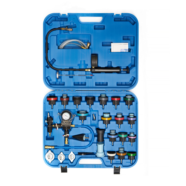 Набор инструментов для тестирования давления в радиаторе ROSSVIK ST103 (28 предметов)