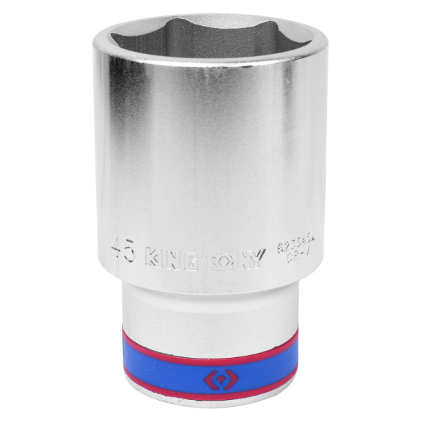 Головка торцевая глубокая шестигранная 3/4", 45 мм KING TONY 623545M