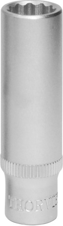 S11S22130 Головка торцевая глубокая 12-гранная1/4"DR, 13 мм