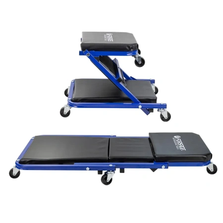 Лежак трансформер подкатной на 6-ти колесах (Стул-лежак)