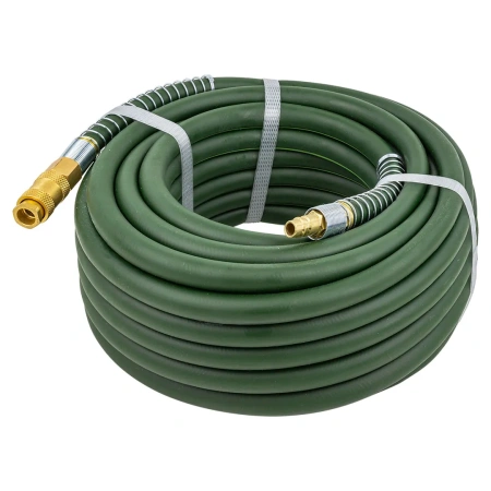 Шланг резиновый воздушный армированный с фитингами 10мм x 16мм x 15м