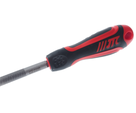 Напильник круглый JTC 7118R (255 мм, №3, 60 HRC)