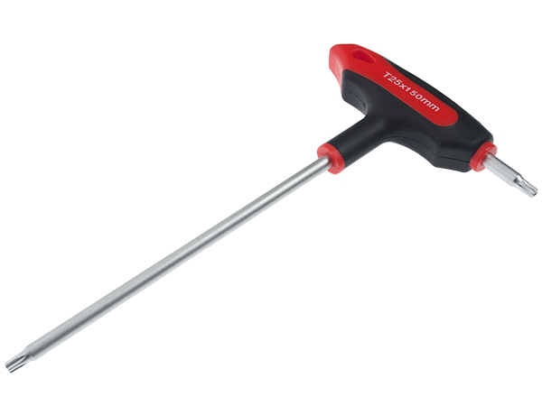 Ключ TORX Т-образный T25H с отверстием JTC 784825