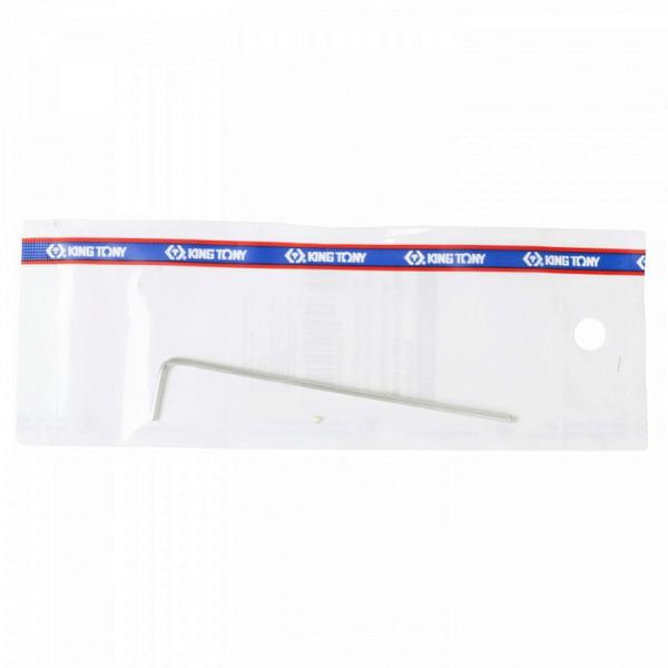 Шестигранник Г-образный 2 мм, с шаровым окончанием KING TONY 112002M