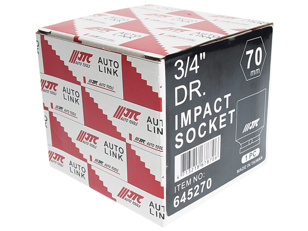 Головка торцевая JTC 645270 (3/4", 70 мм, L=85 мм)