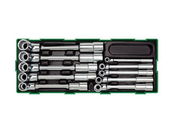 Набор-сет ключей торцевых 10предм. TOPTUL