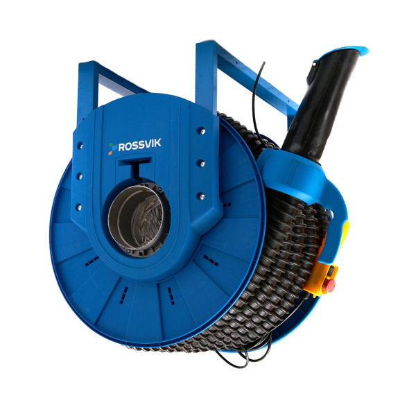 Катушка электрическая для удаления выхлопных газов ROSSVIK CA500D07608 (шланг 76 мм*8 м)