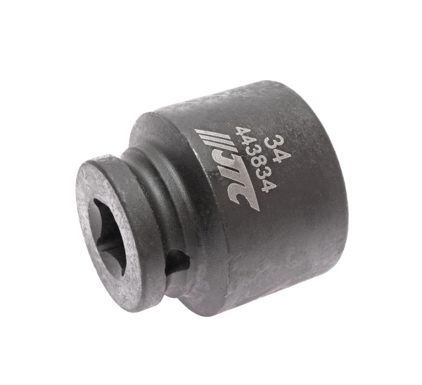 Головка торцевая ударная JTC 443834 (1/2", 34 мм, L=48 мм)