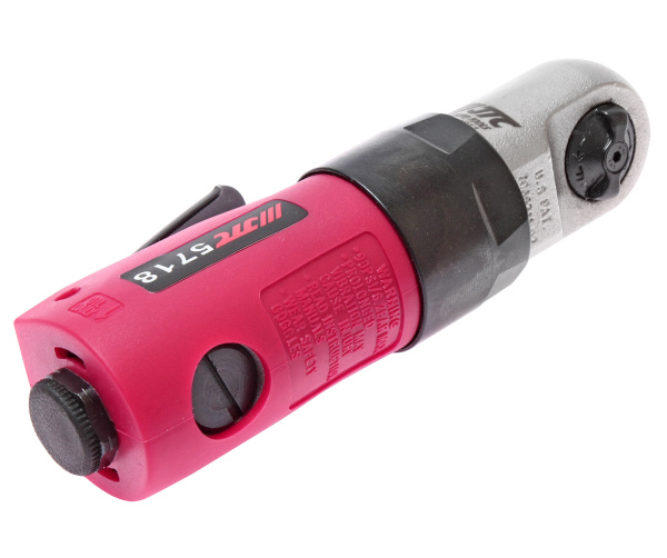 Трещотка пневматическая усиленная JTC 5718 (3/8" 38Нм 90PSI 300об/мин. 133мм)