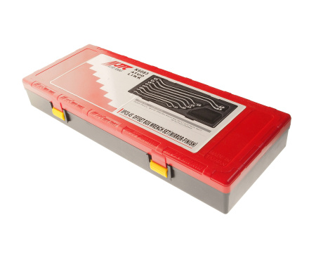 Набор ключей накидных JTC K6083 (8-24 мм, 45 град., 8 предметов в кейсе)