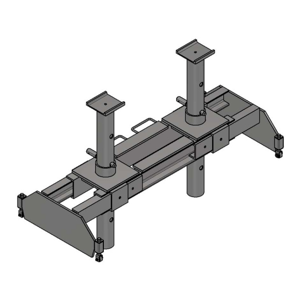 Опорная система для вывешивания передних осей грузового автомобиля 180 мм Гамматест GTM5012