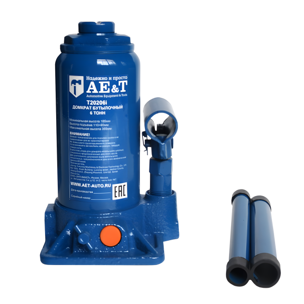 Домкрат бутылочный AE&T T20206i (6 т)