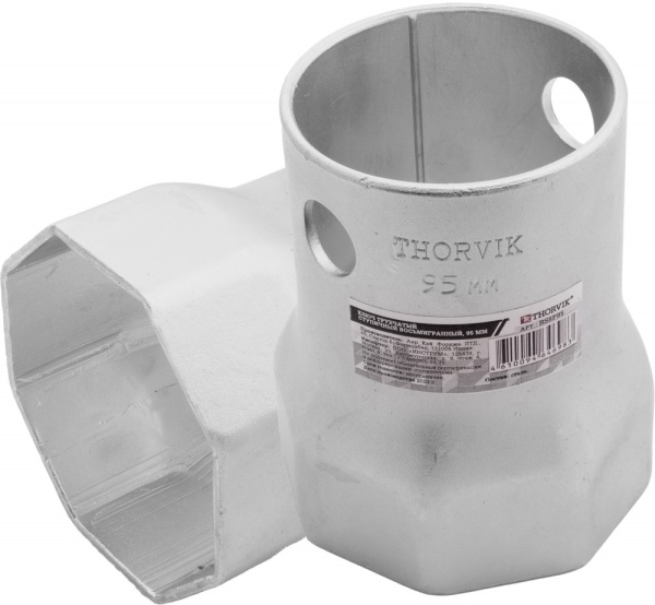 Thorvik BS8P95 Ключ трубчатый ступичный восьмигранный, 95 мм