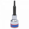 Насадка (бита) торцевая 1/2", HEX, 4 мм, L = 80 мм KING TONY 403504